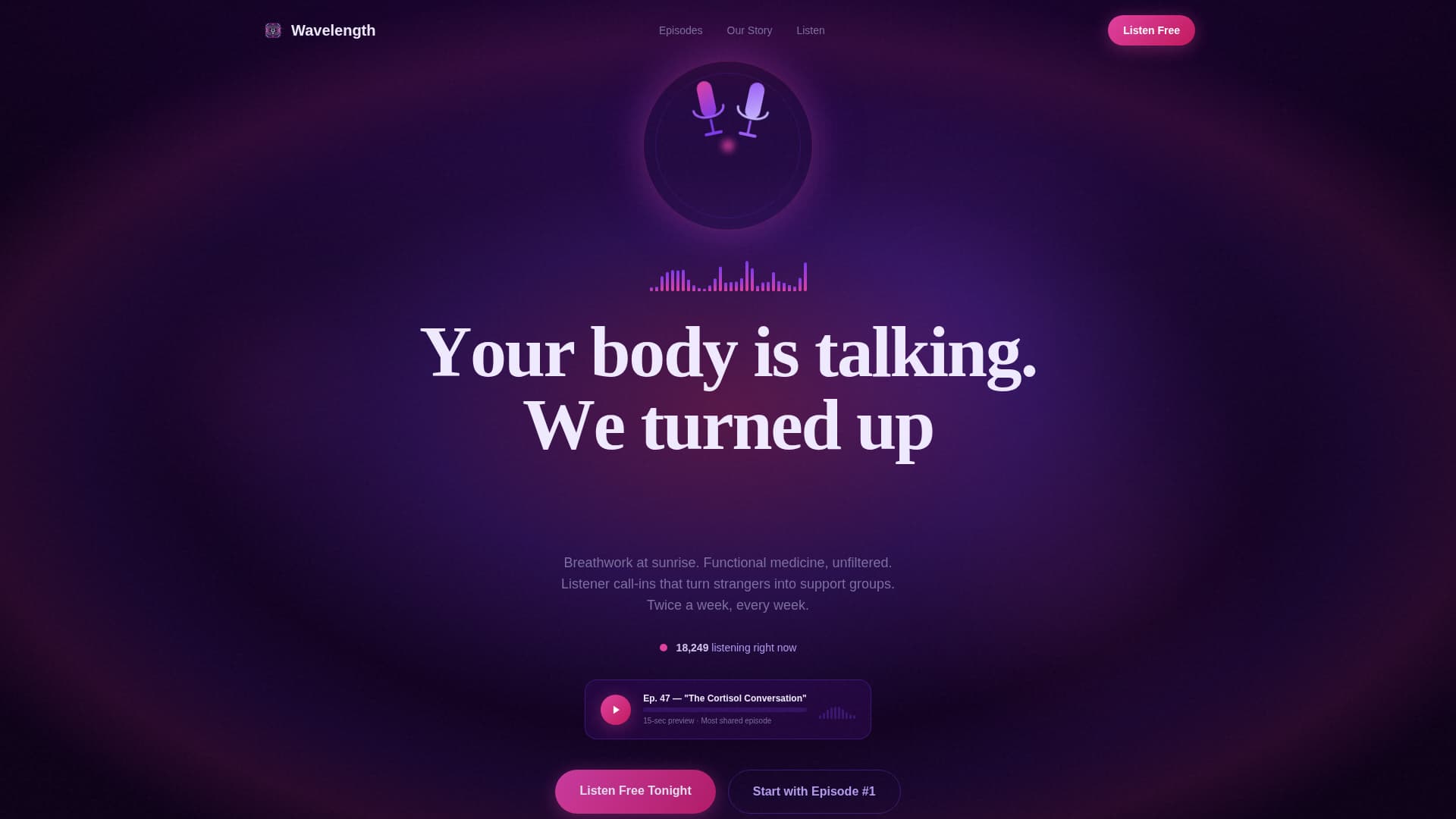 Podcast & Radio Show Reviews Website Template