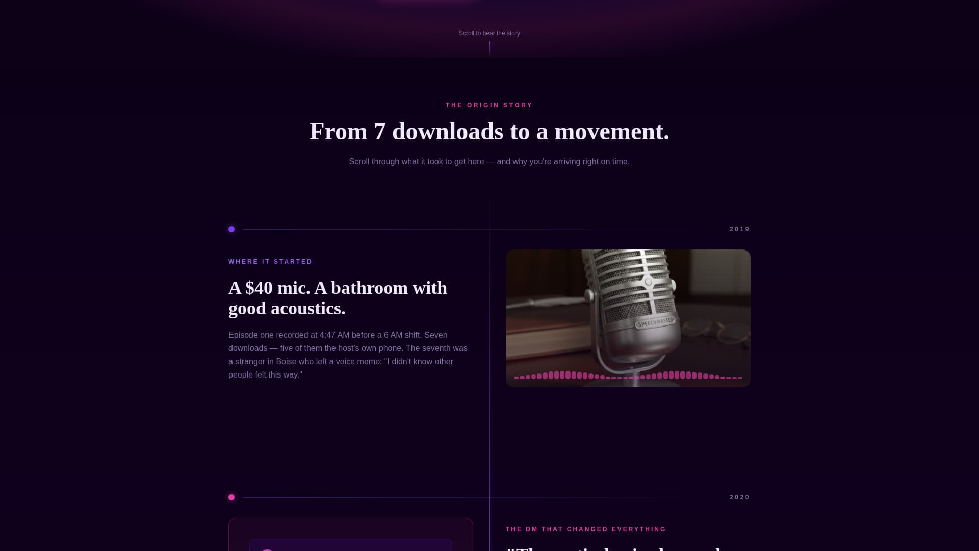 Podcast & Radio Show Reviews Website Template