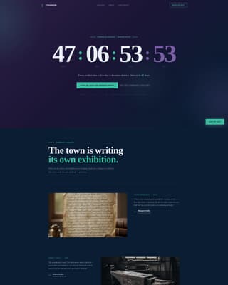 Museum & Cultural Institution Pre-Launch Website Template