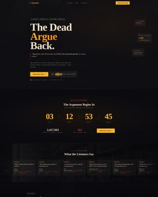Content Creator Specialist Professional Website Template