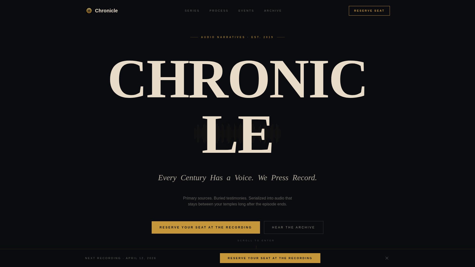 Content Creator Professional Website Template