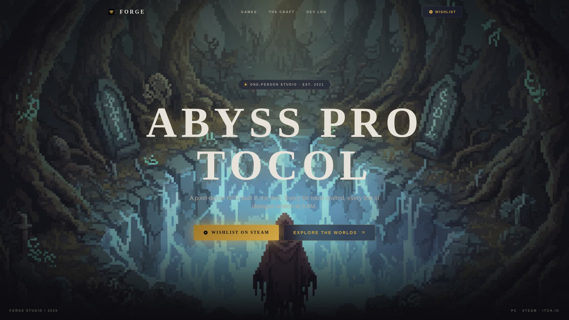 Gaming Studio & Game Developer Professional Website Template