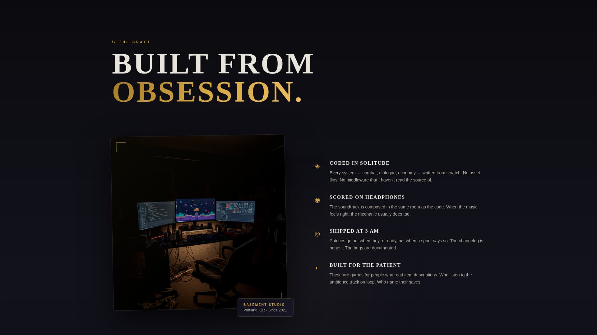 Gaming Studio & Game Developer Professional Website Template