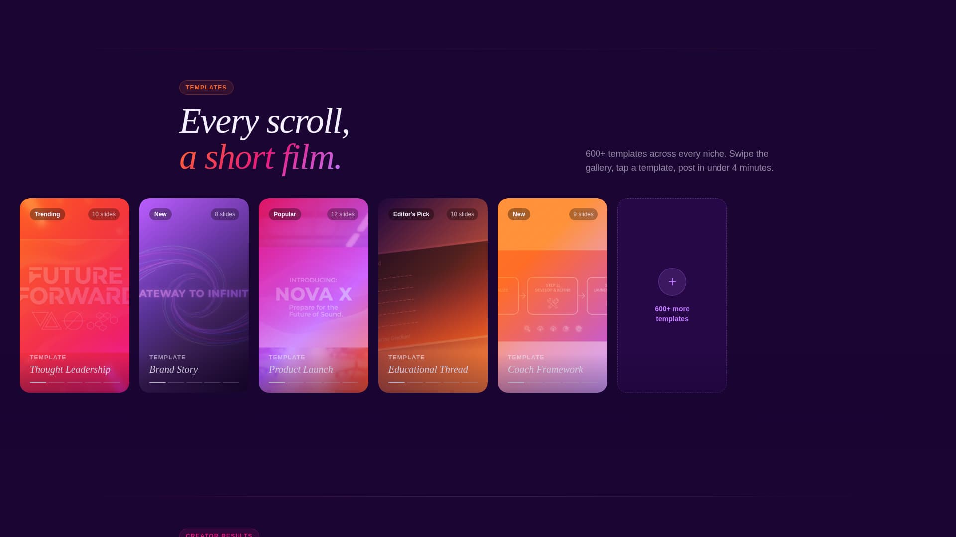 Instagram Content Specialist Professional Website Template