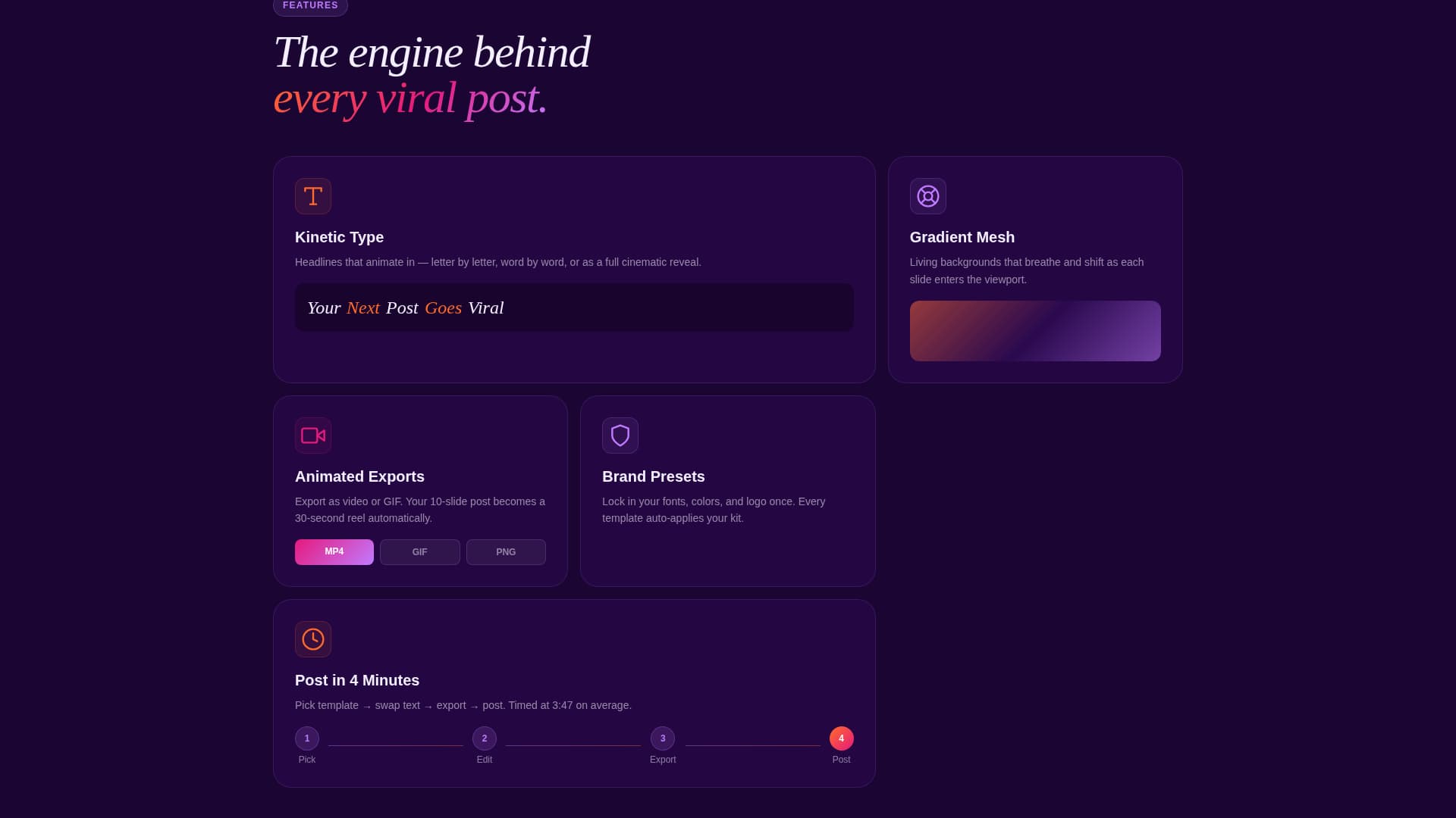 Instagram Content Specialist Professional Website Template