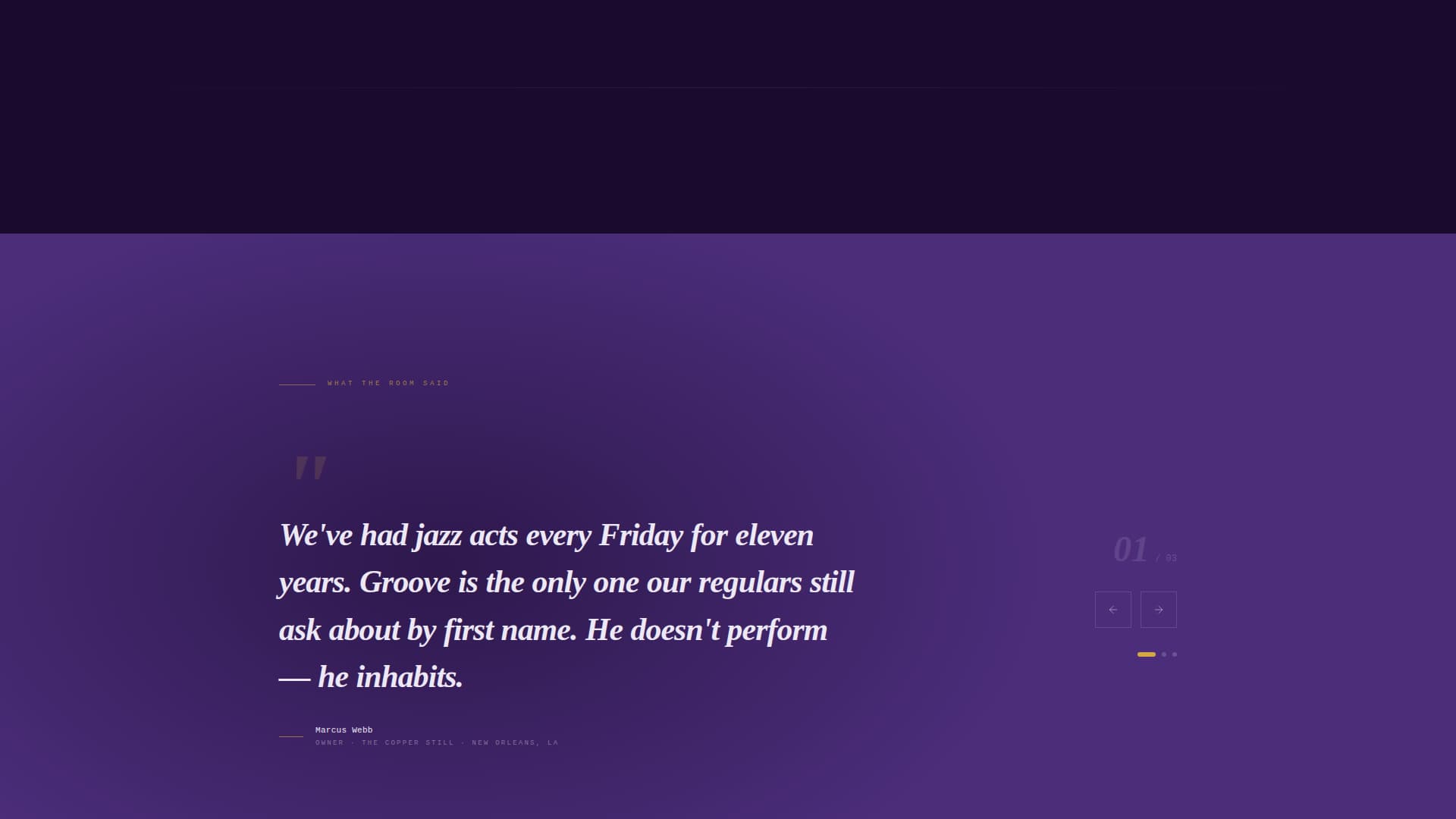 Musician & Band Booking Website Template