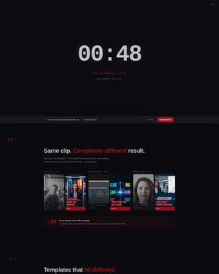 Pulse - Scrollstopping LinkedIn Landing Page Template
