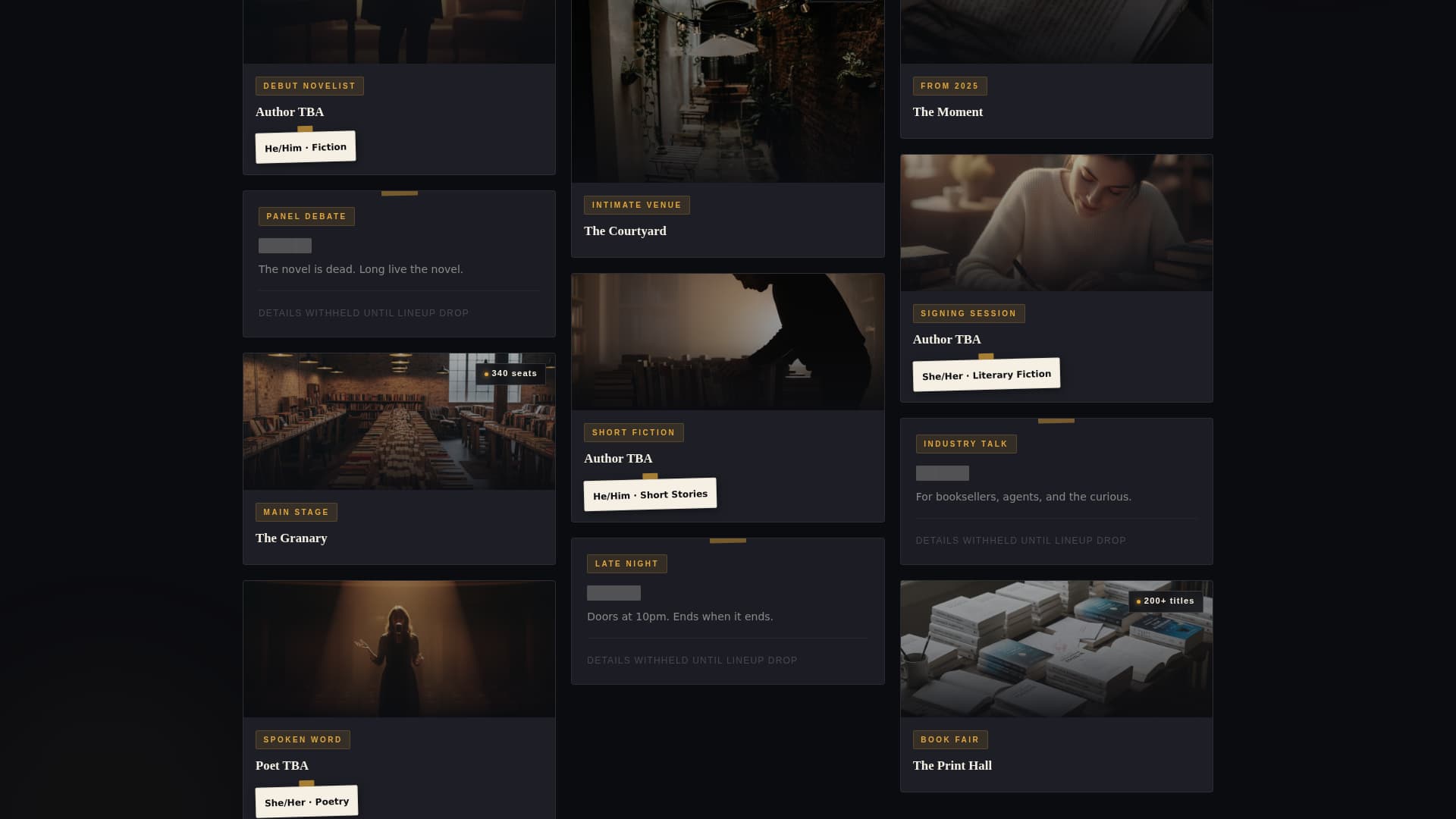 Publishing & Book Industry Booking Website Template