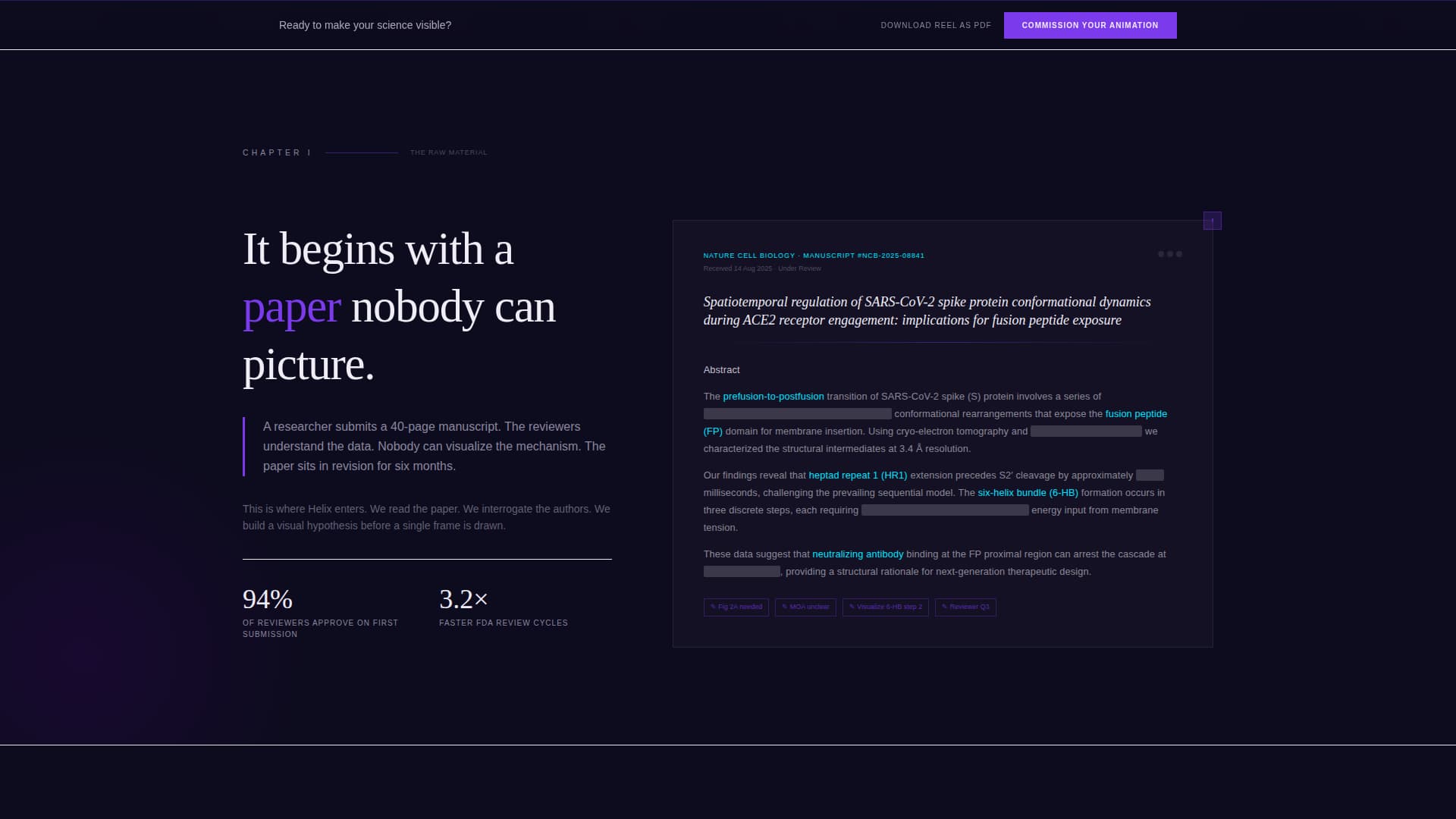 Animation & VFX Studio Blog Website Template