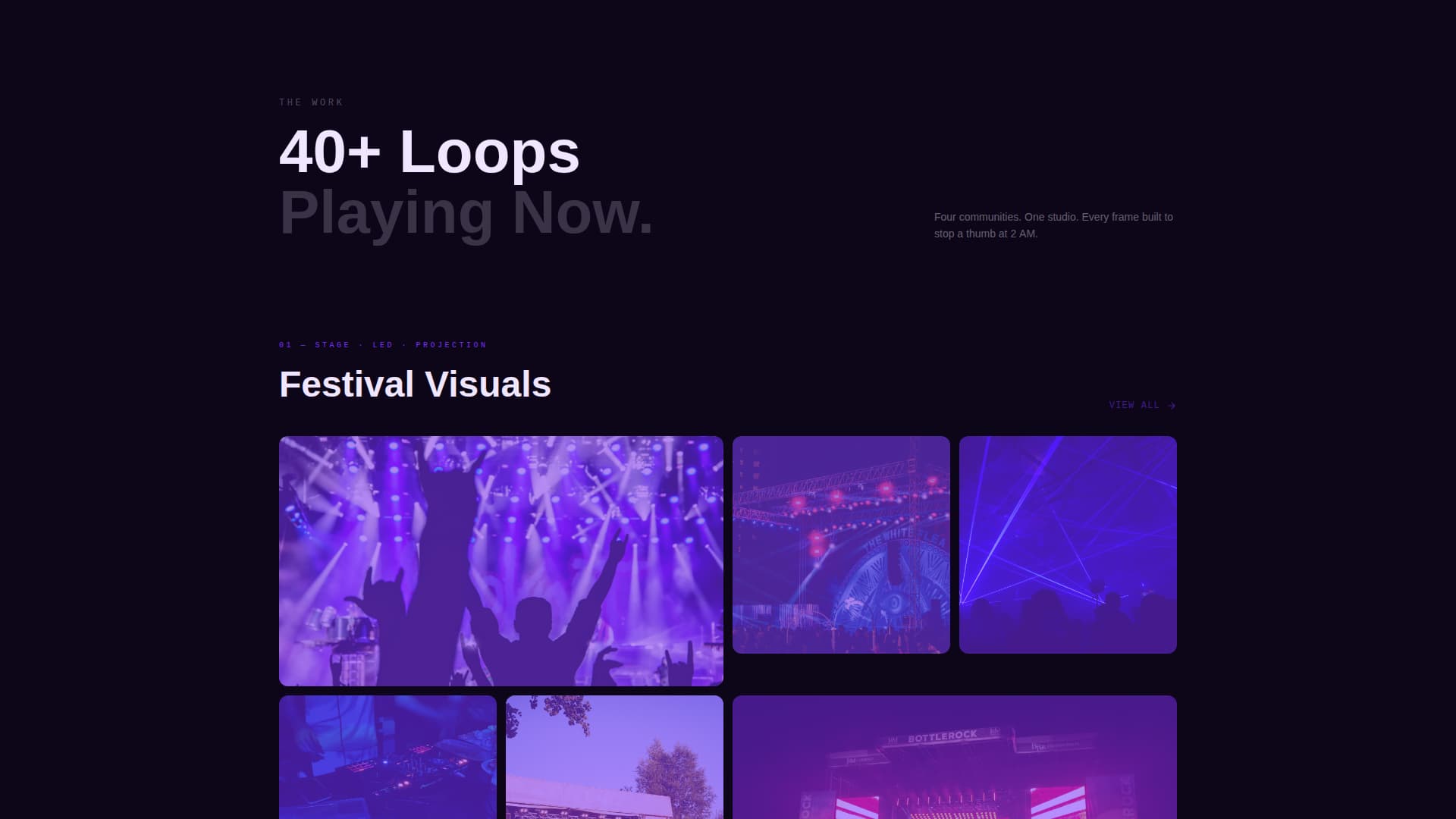 Animation & VFX Studio Professional Website Template