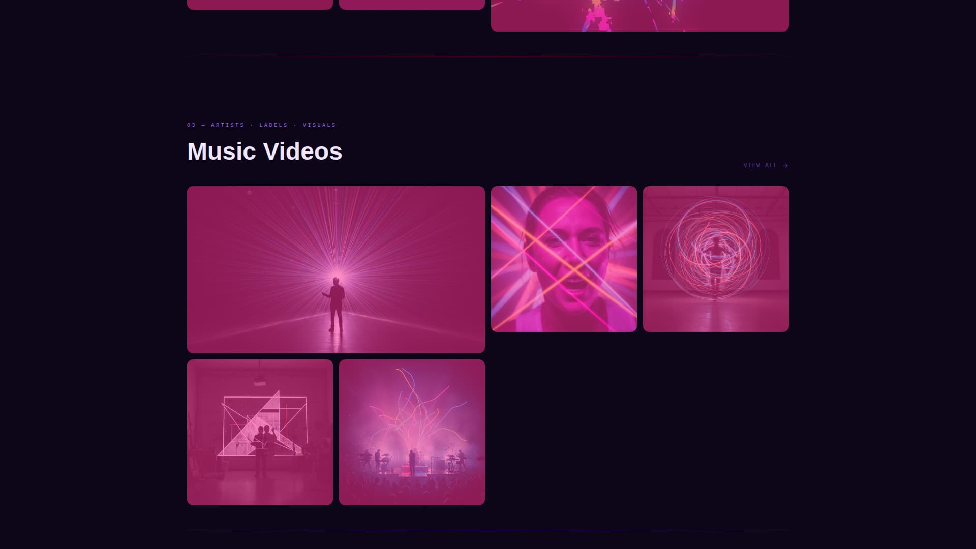 Animation & VFX Studio Professional Website Template