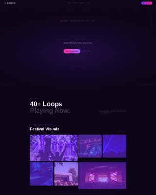 Animation & VFX Studio Professional Website Template