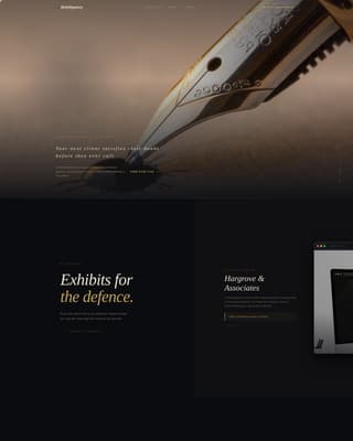 Brief - Authoritative Legalagency Landing Page Template