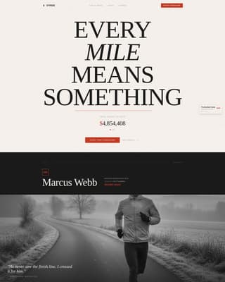 Charity & Fundraiser Profile Blog & Content Website Template