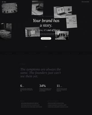 Aperture - Layered Consultant Landing Page Template