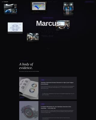 Mechanical Engineer Profile Specialist Pre-Launch Website Template