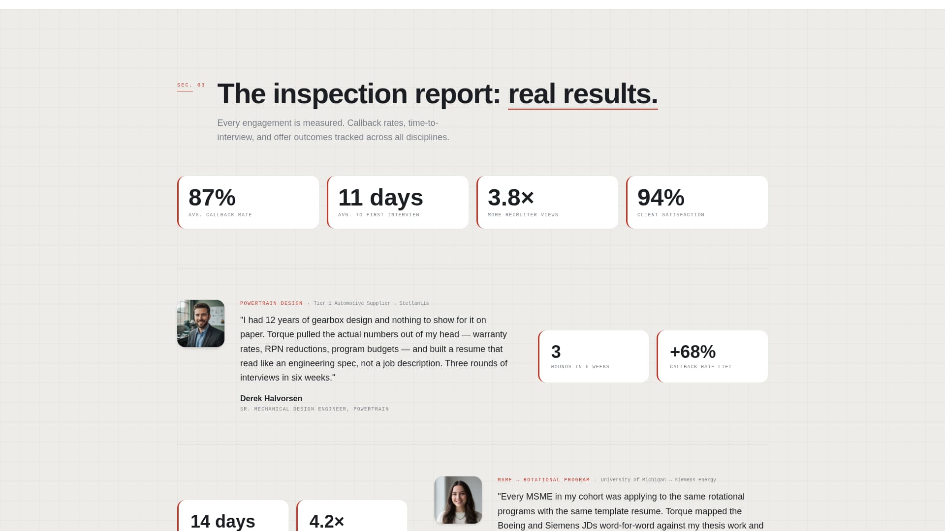 Specialist Mechanical Engineer Profile Pre-Launch & Coming Soon Website Template