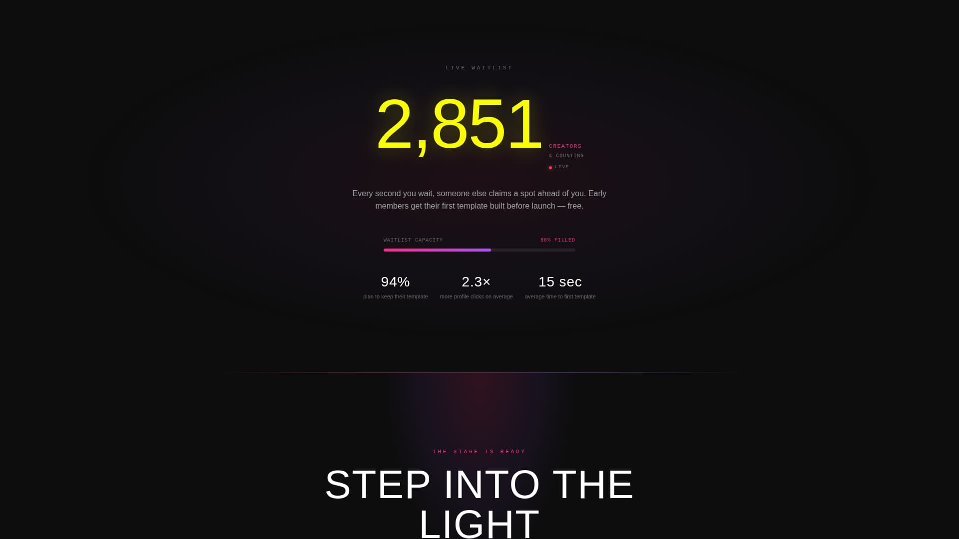 Cover - Bold Twitter X Landing Page Template