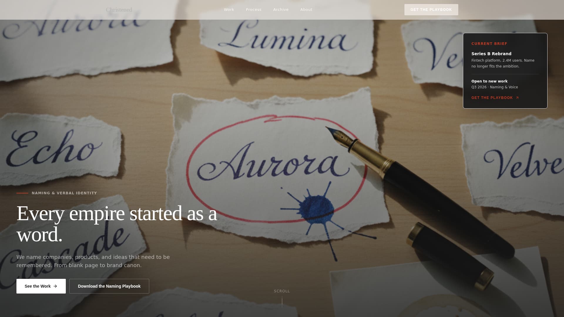 Creative Agency Portfolio Website Template