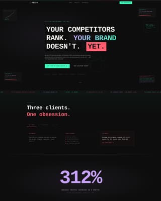 Pet Care Marketing & Agency Advanced Portfolio Website Template