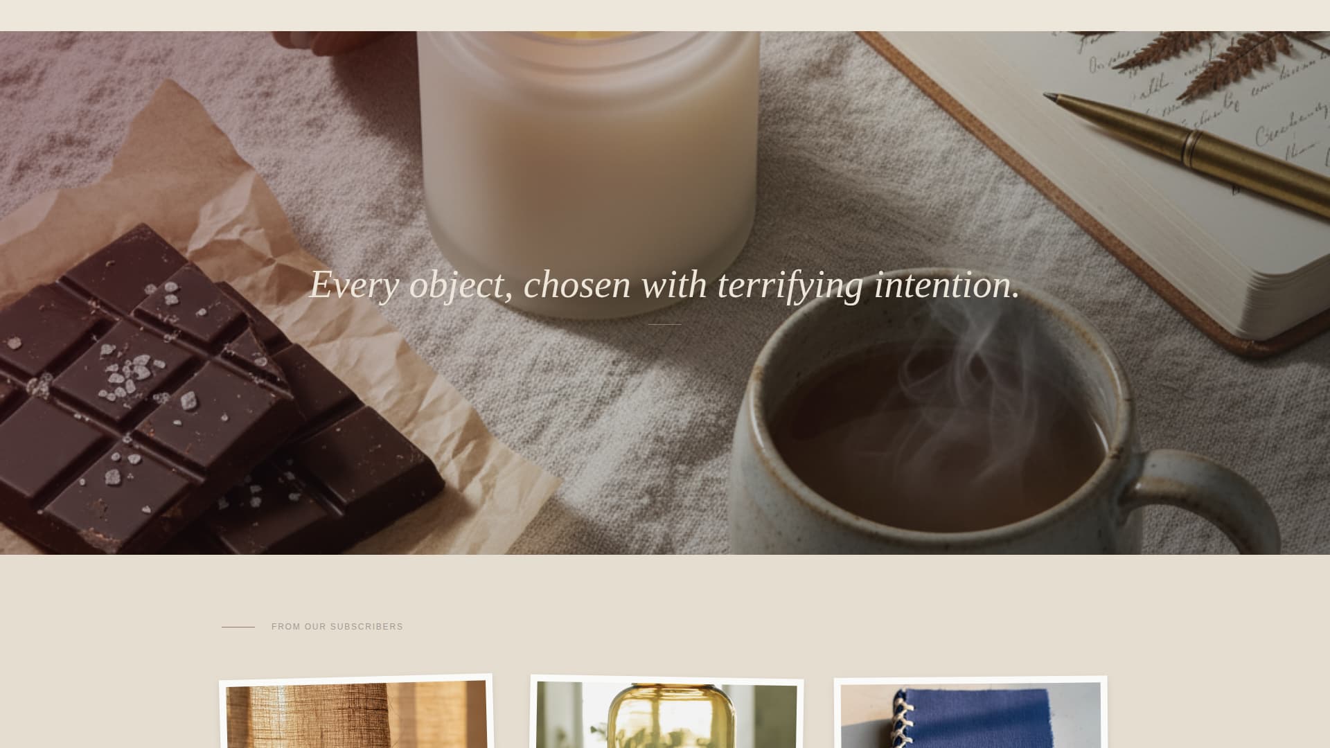 Classic Fashion Pricing & Packages Website Template