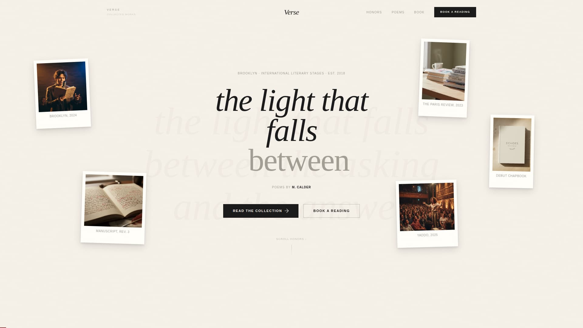 Author & Writer Careers Website Template