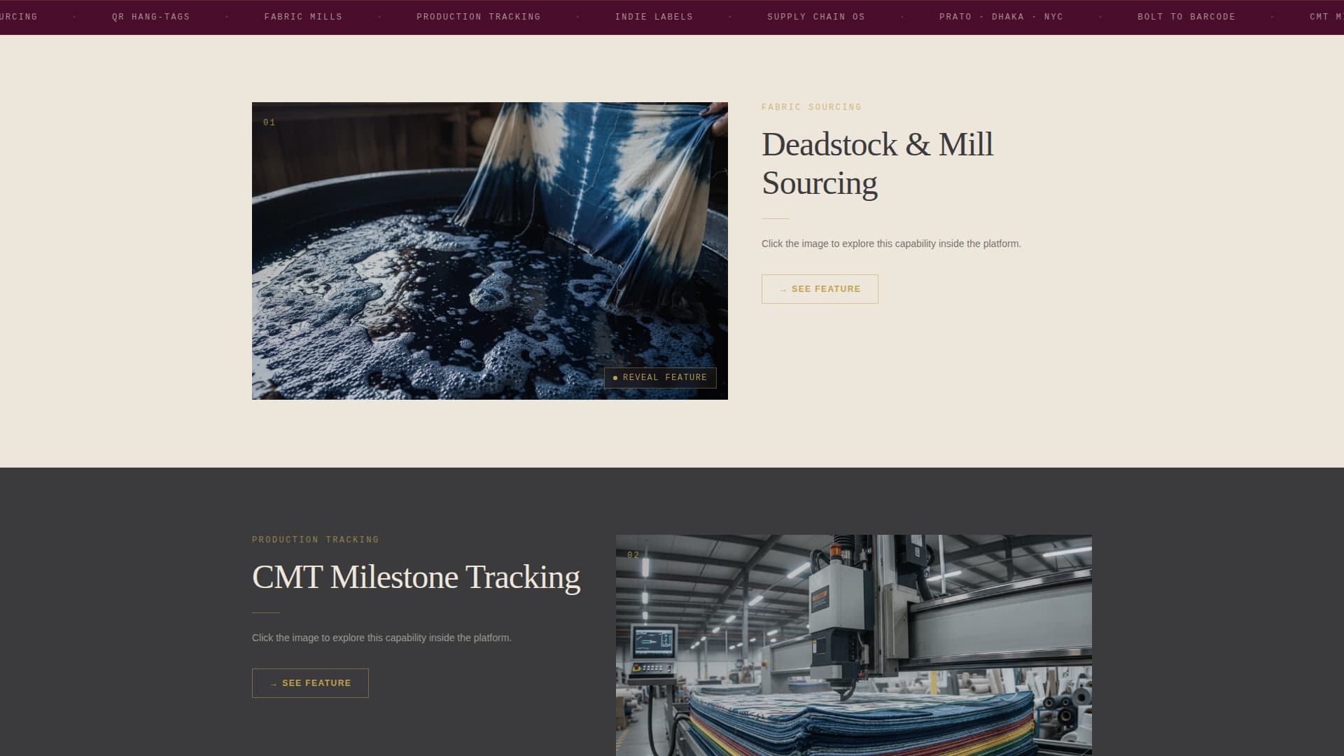Specialist Fashion Tech & Innovation Pre-Launch & Coming Soon Website Template