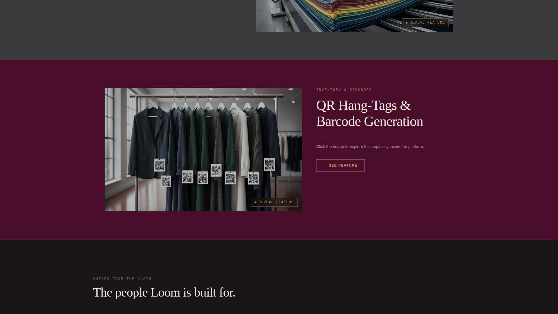 Specialist Fashion Tech & Innovation Pre-Launch & Coming Soon Website Template