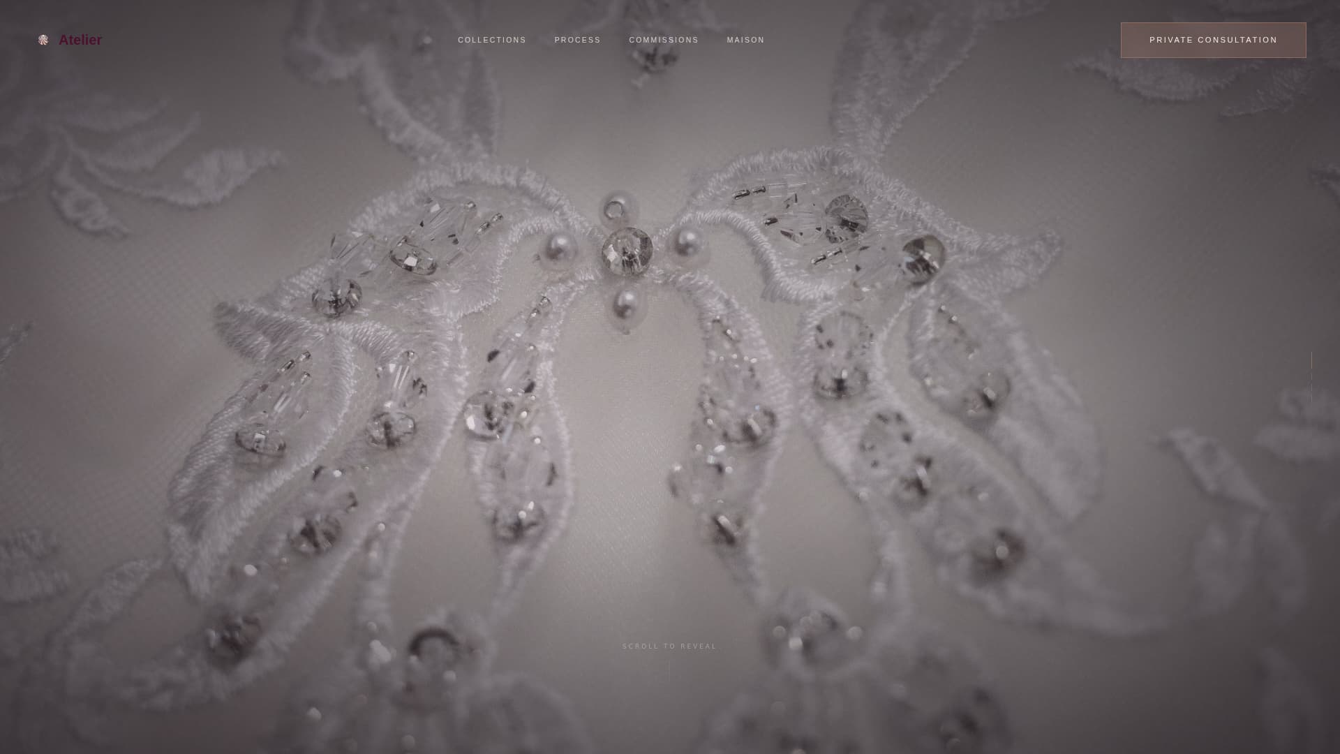 Atelier - Exquisite Couture Landing Page Template