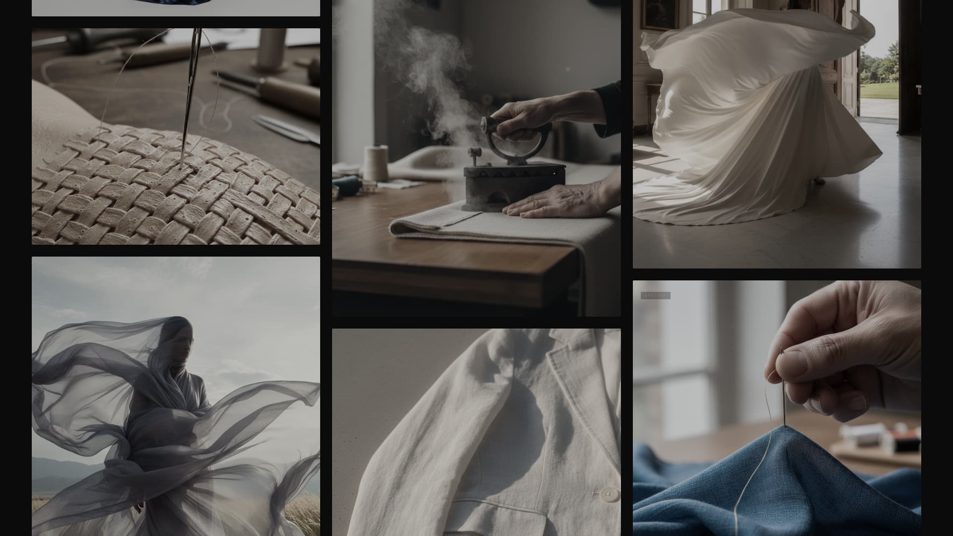Atelier - Luxe Fashion Landing Page Template