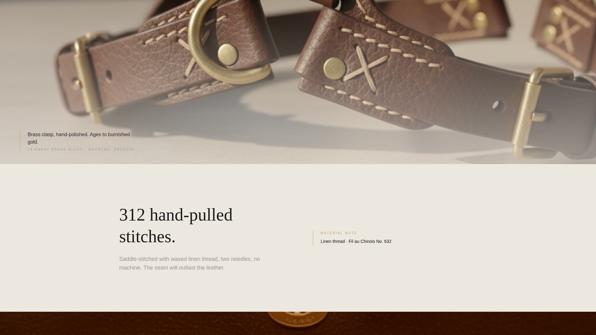 Bag & Luggage Brand Appointment Booking Website Template