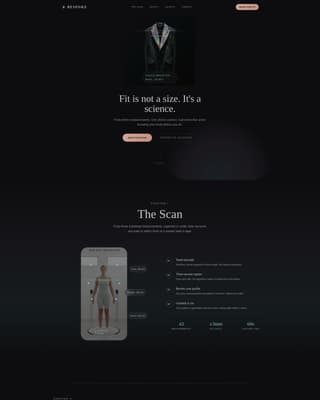 Advanced Fashion Tech & Innovation Pricing & Packages Website Template
