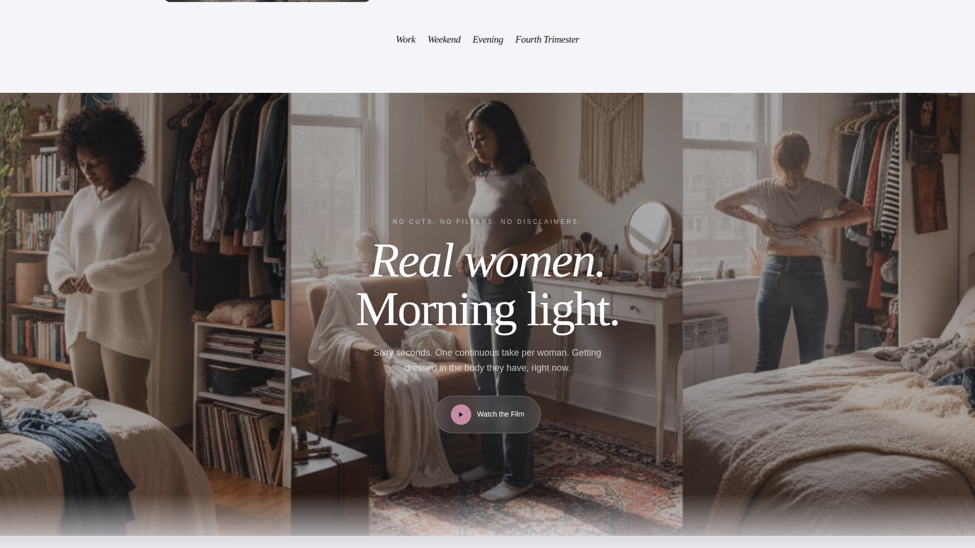 Bloom - Architectural Maternity Landing Page Template