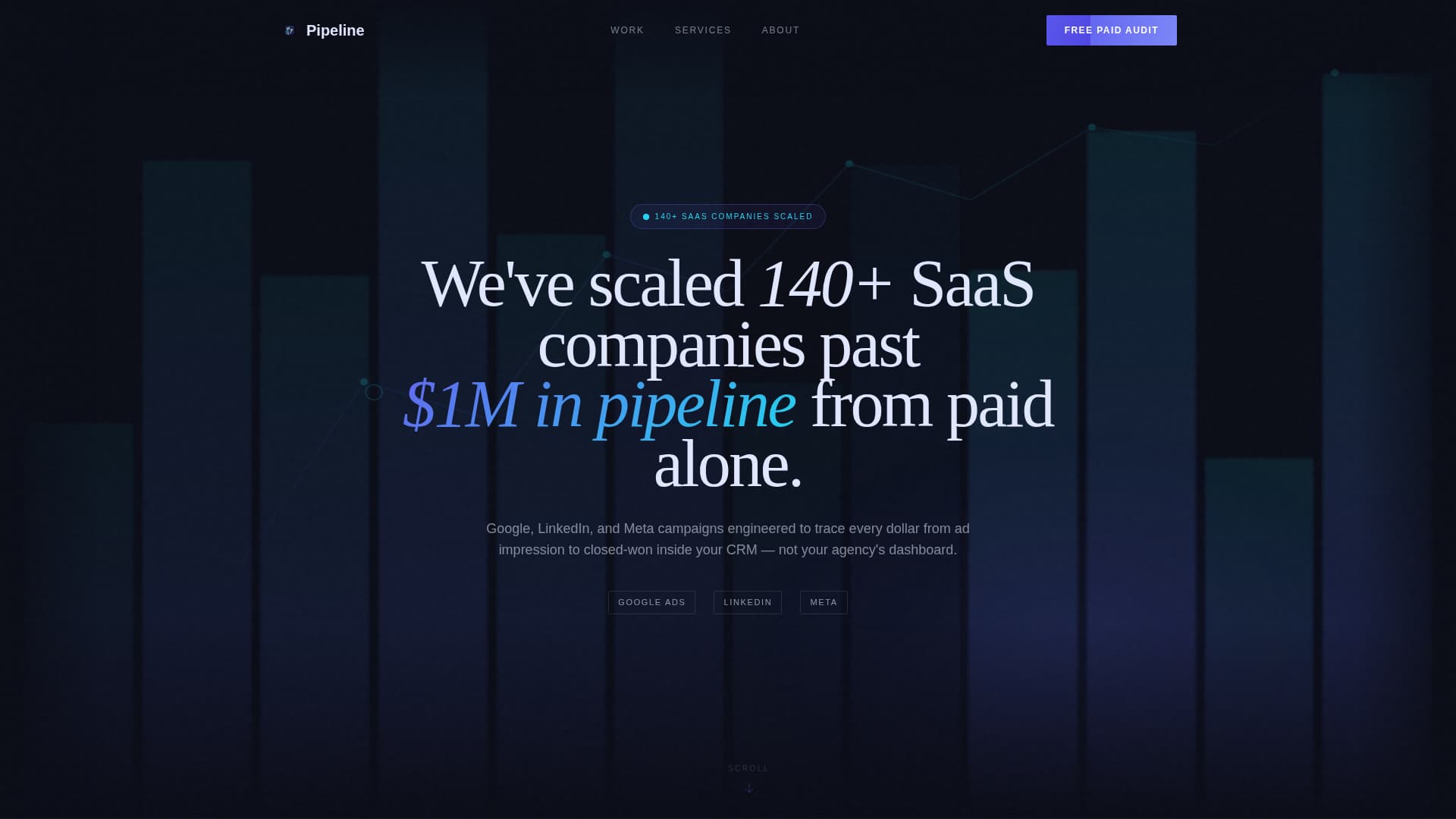 SaaS Marketing & Agency Booking Website Template