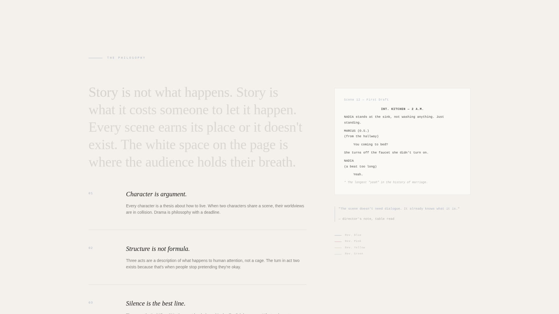 Writing & Content Portfolio Pre-Launch & Coming Soon Website Template