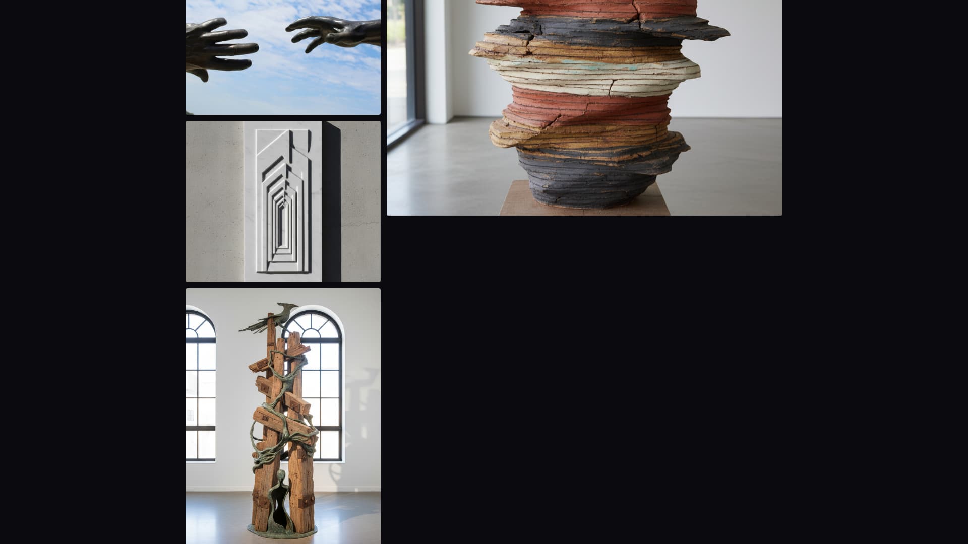 Chisel - Captivating Sculptor Landing Page Template
