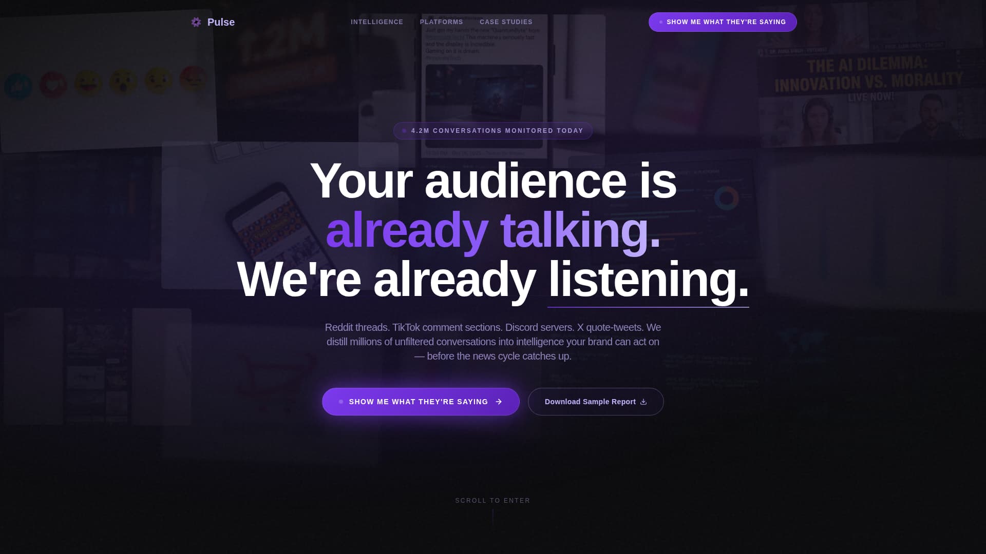 Social Media & Influencer Agency Professional Website Template