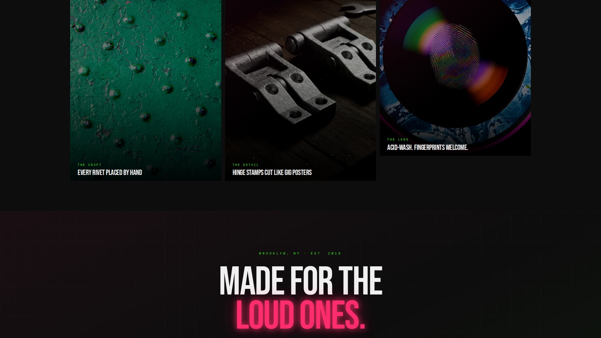 Shatter - Bold Eyewear Landing Page Template