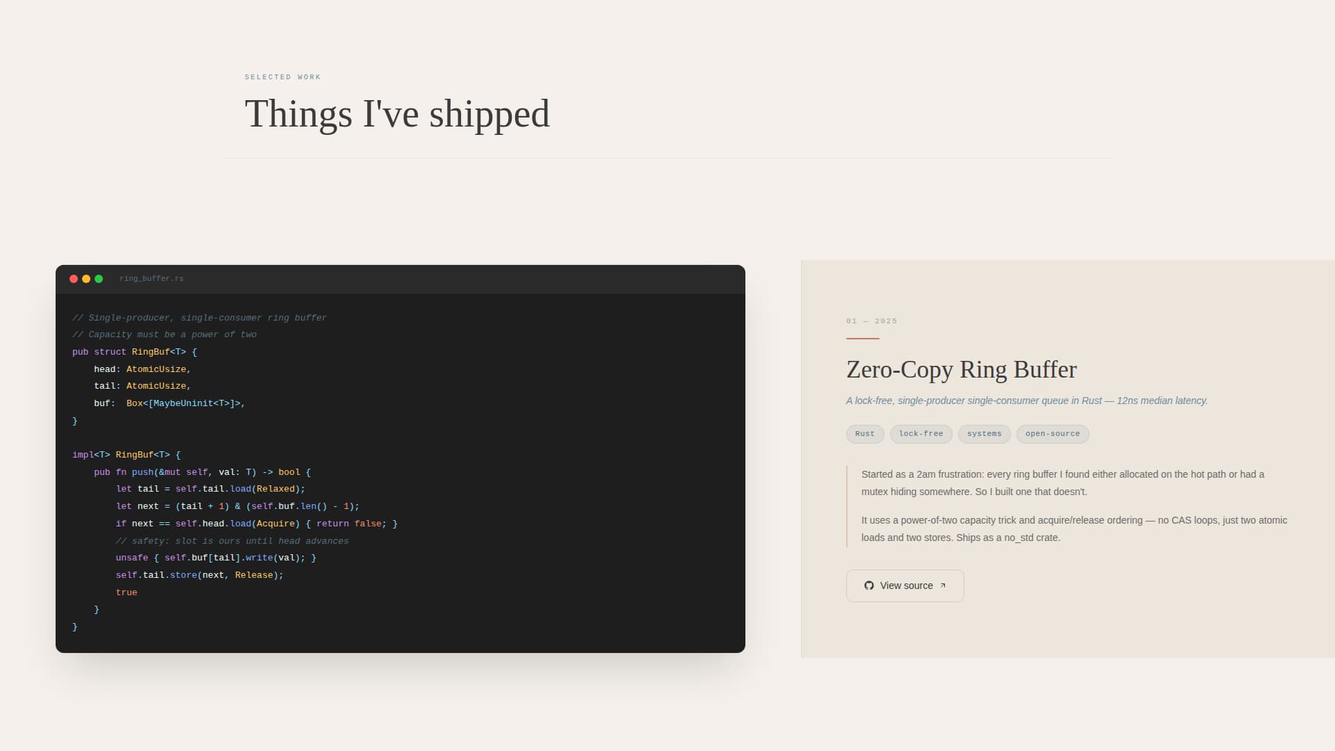 Atelier - Impressive Engineer Landing Page Template