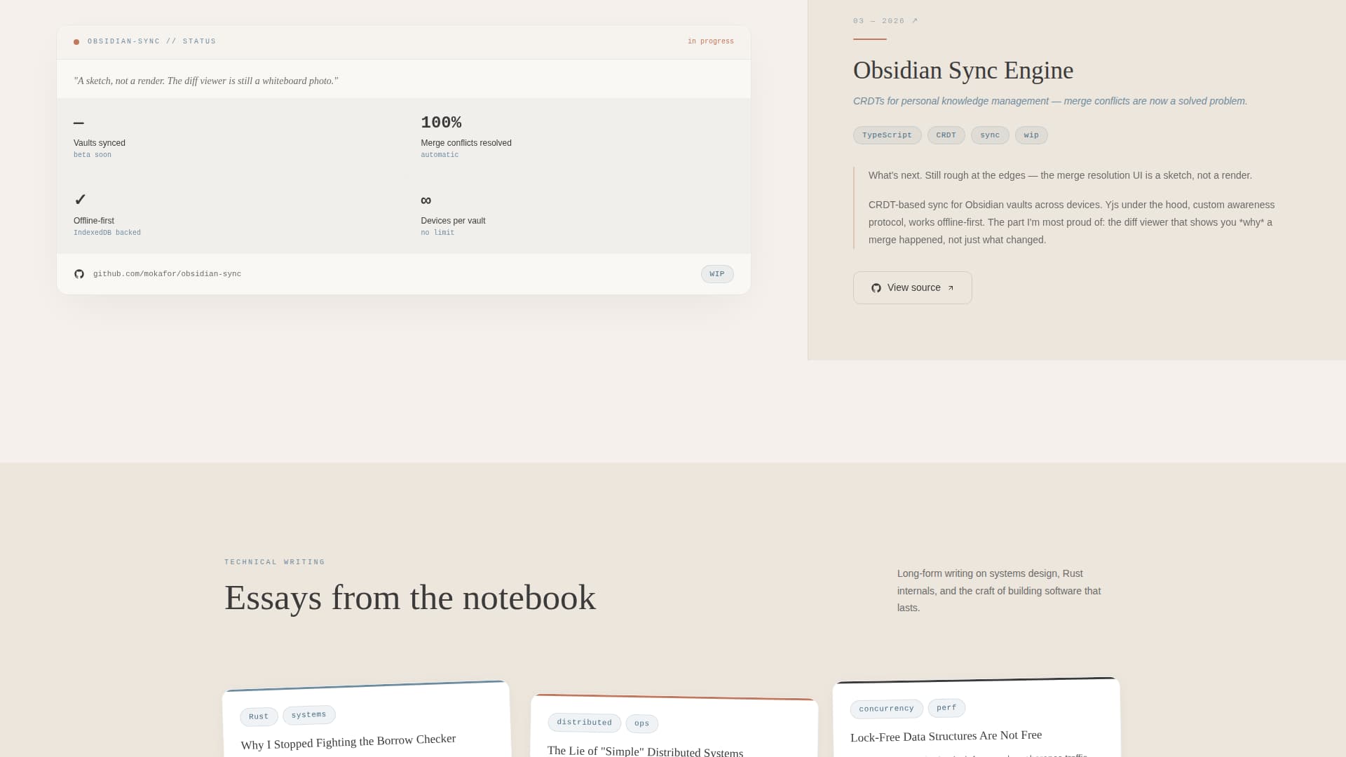 Atelier - Impressive Engineer Landing Page Template