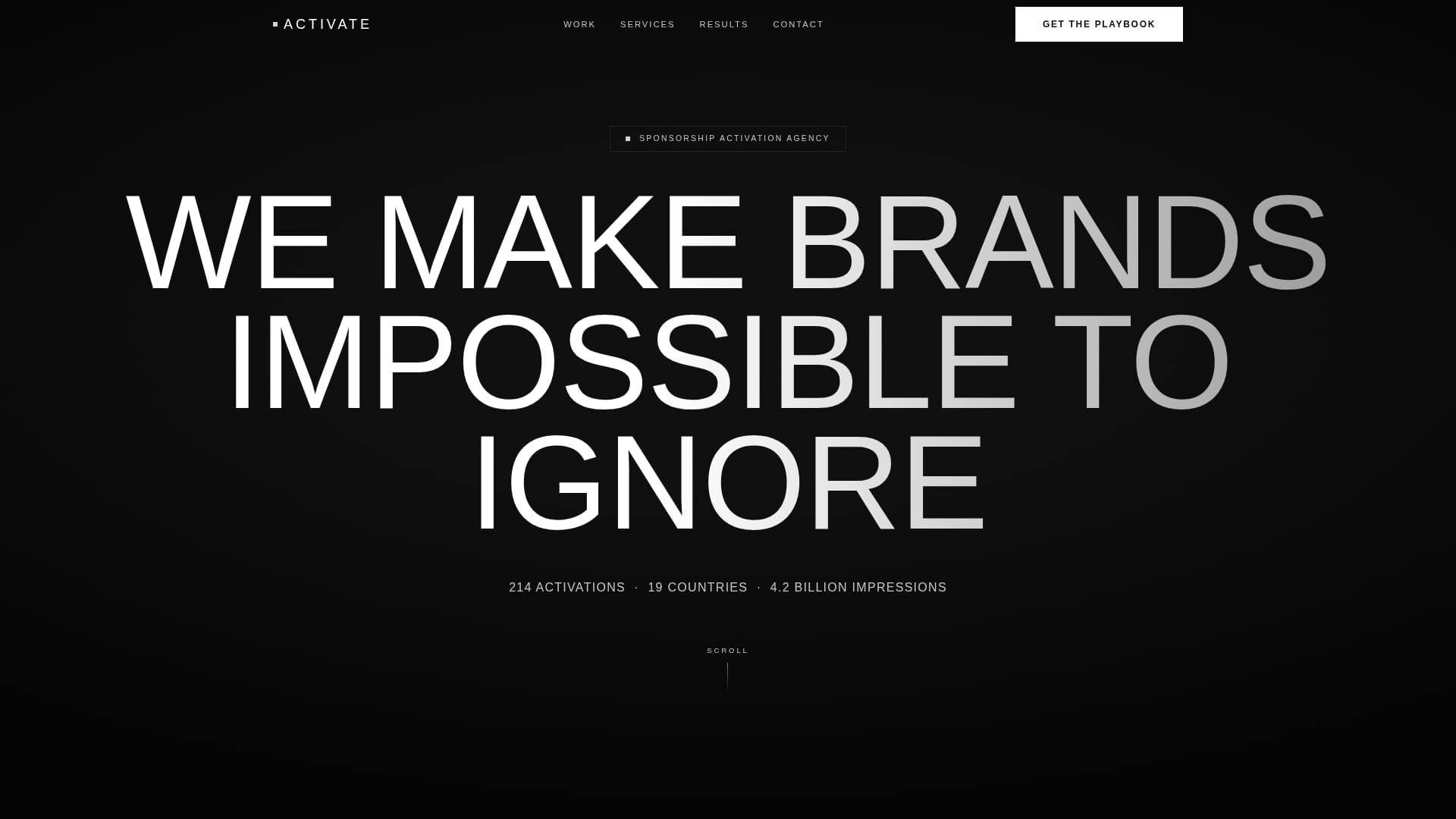 Event Sponsorship Agency Landing Page Template