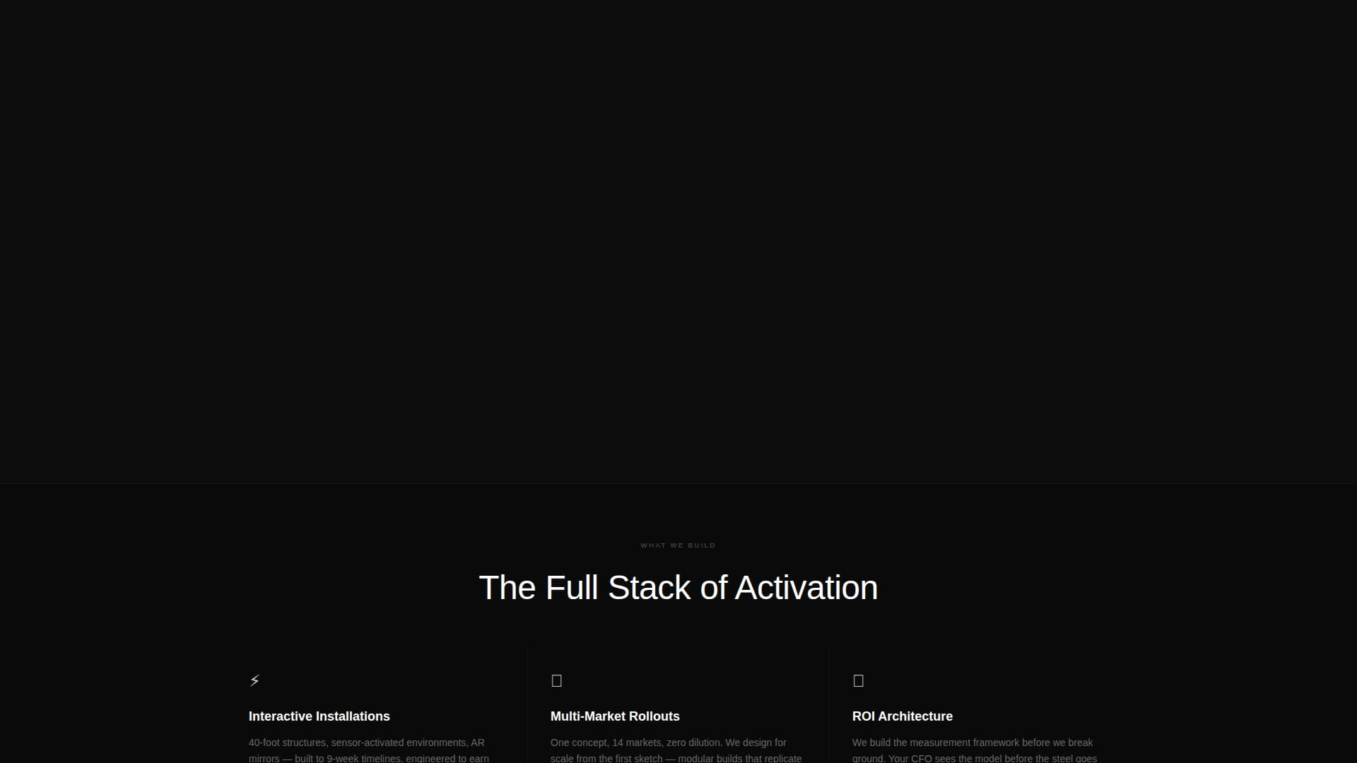 Event Sponsorship Agency Landing Page Template