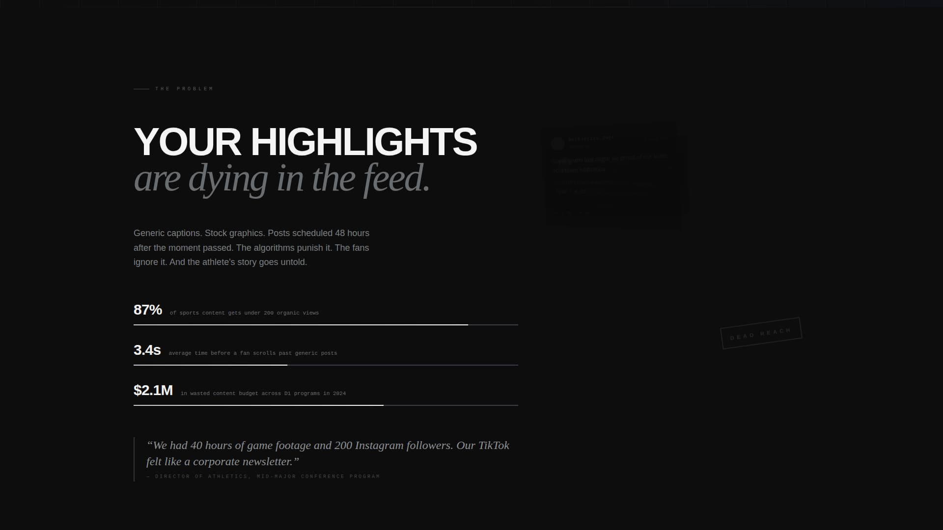 Gridiron - Powerful Sportsagency Landing Page Template