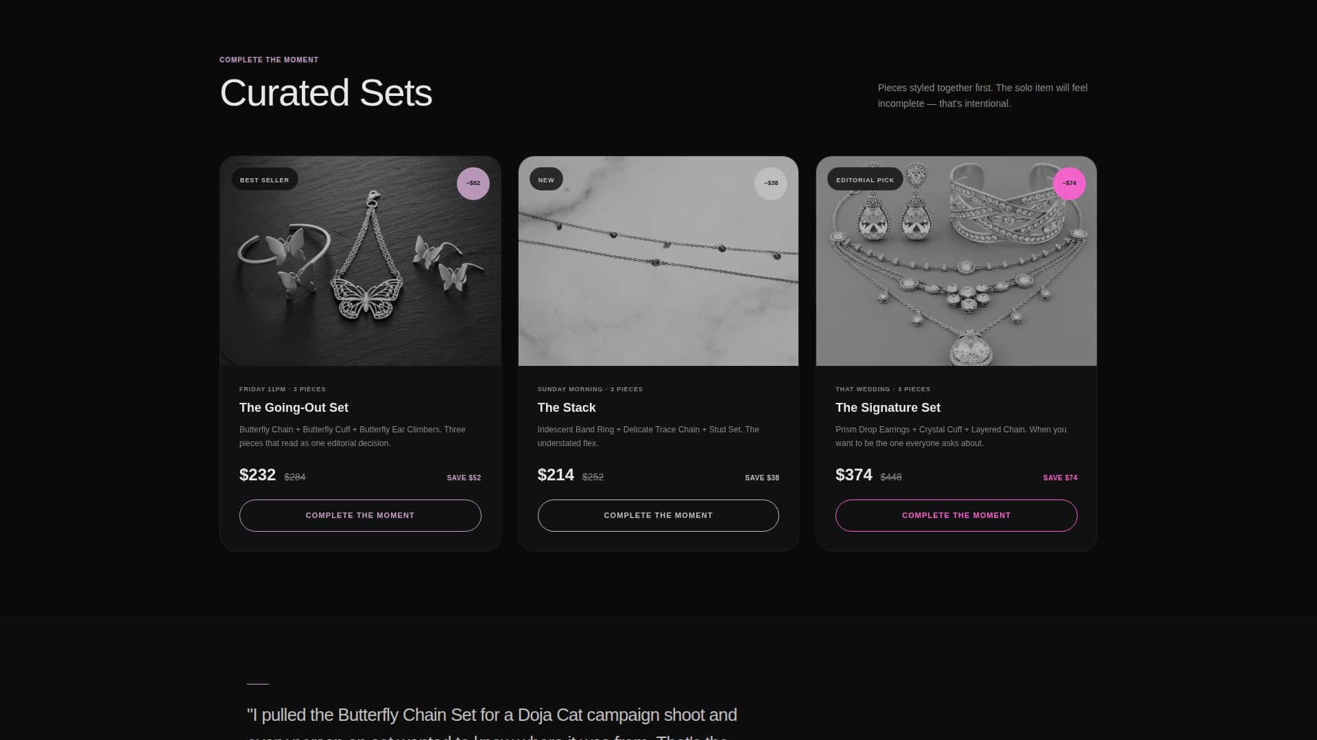 Y2K Fashion Professional Website Template