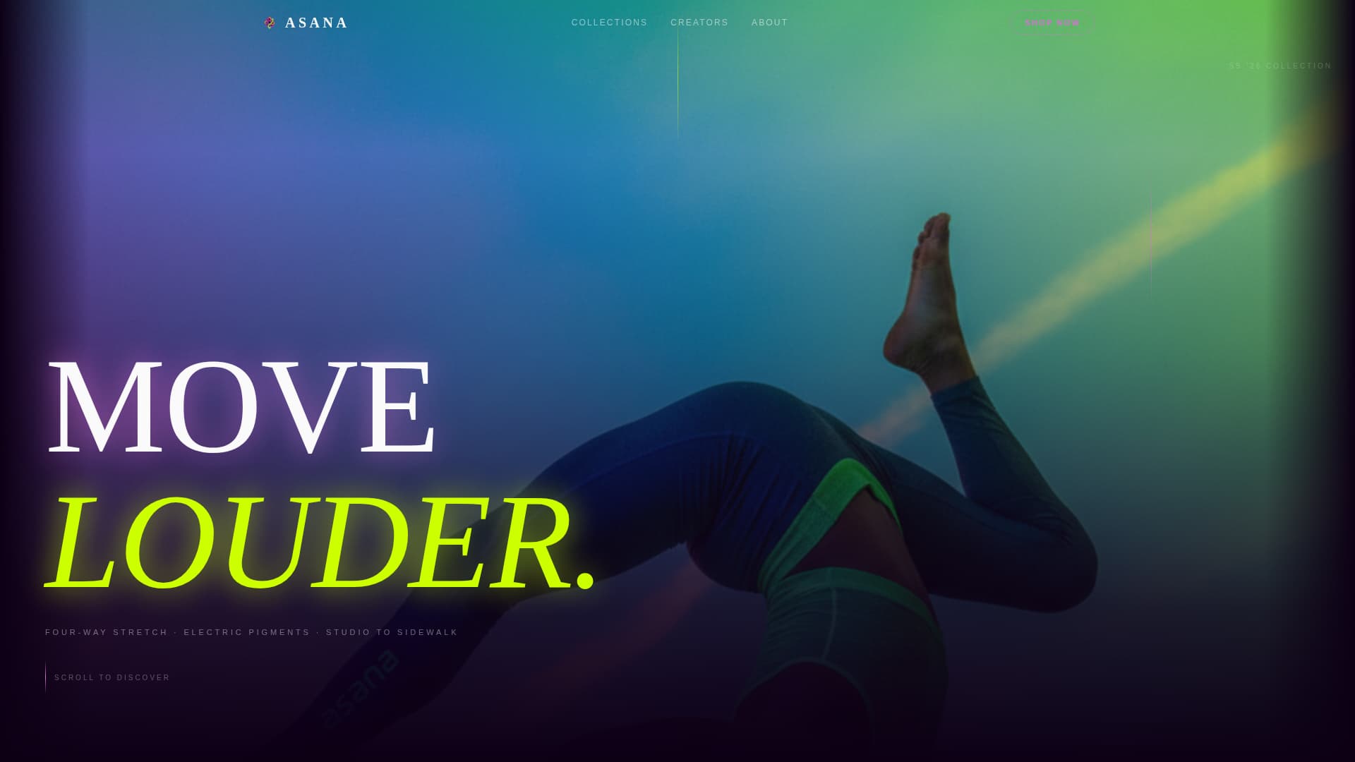 Activewear & Athleisure Brand Professional Website Template