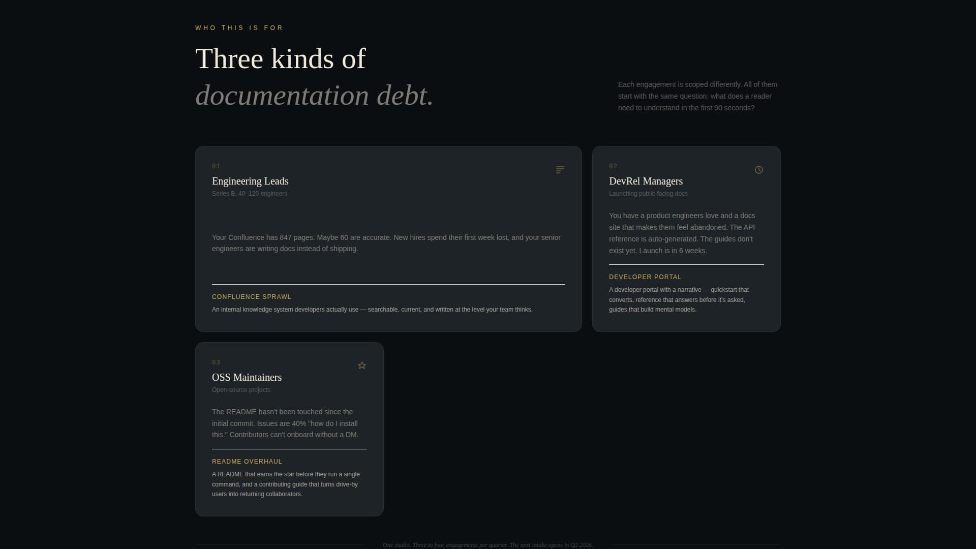 Specialist Writing & Content Portfolio Pre-Launch & Coming Soon Website Template