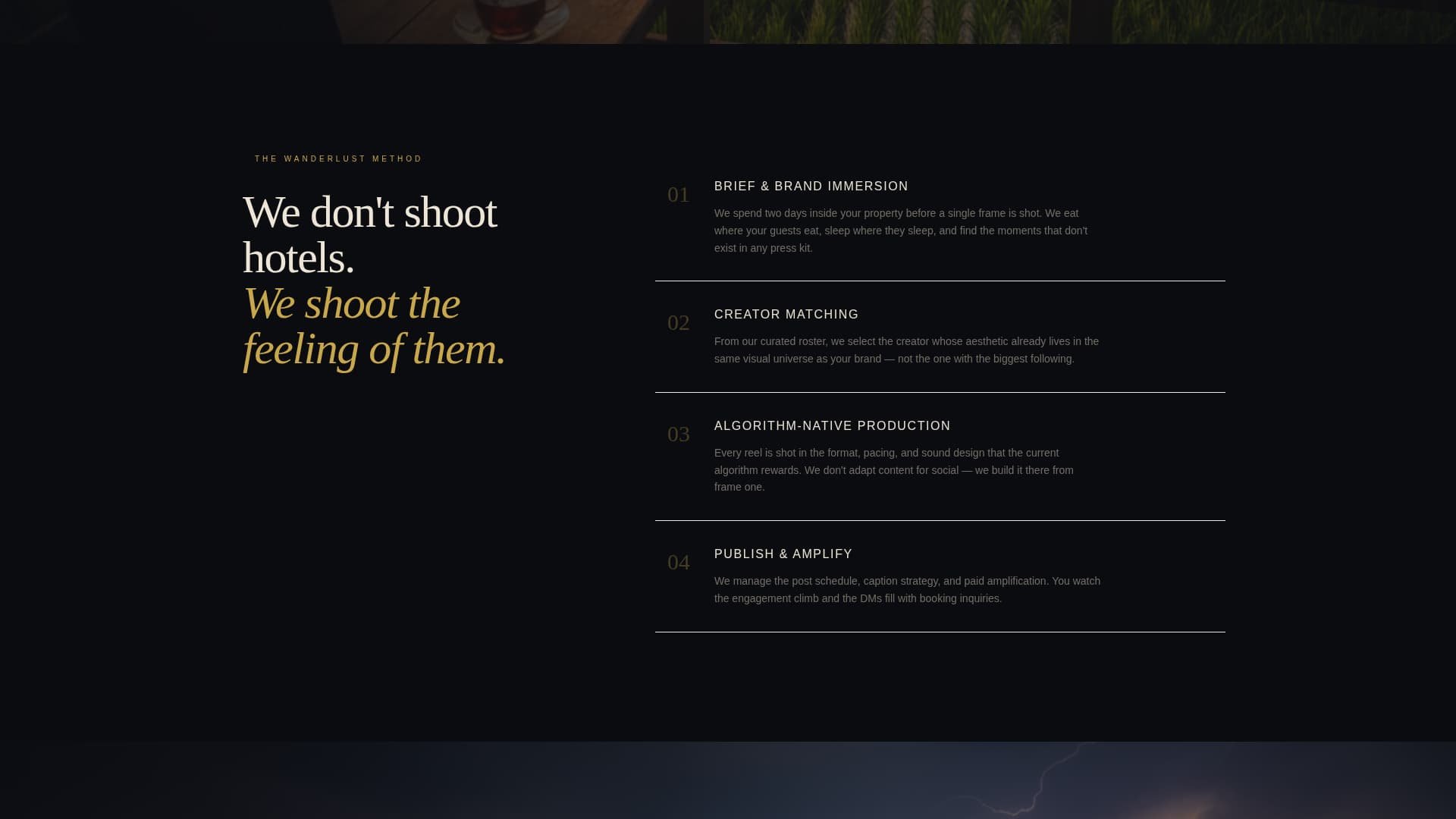 Wanderlust - Cinematic Travel Landing Page Template