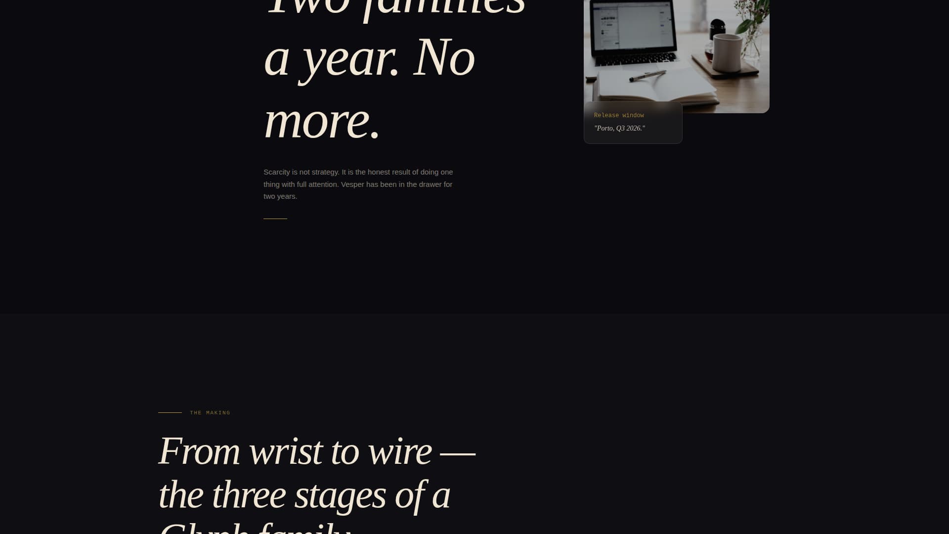 Design Portfolio Pre-Launch & Coming Soon Website Template