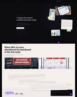 UI/UX Designer Portfolio Portfolio Website Template