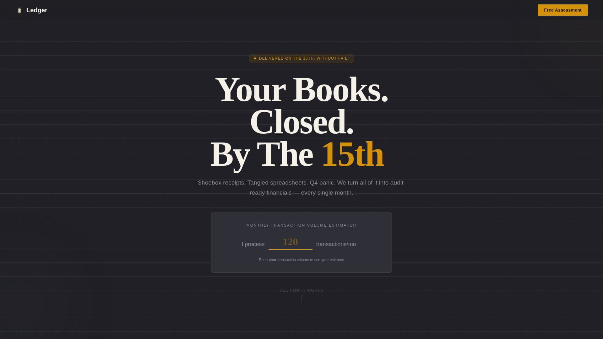 Accounting & Tax Firm Booking Website Template